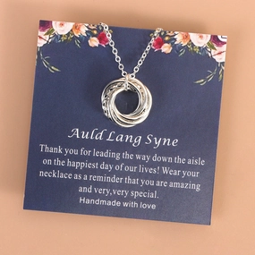 Wholesale Circle Pendant Stainless Steel Necklace
