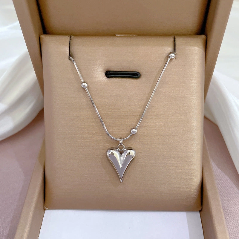 Wholesale Clavicle Titanium Steel Necklaces