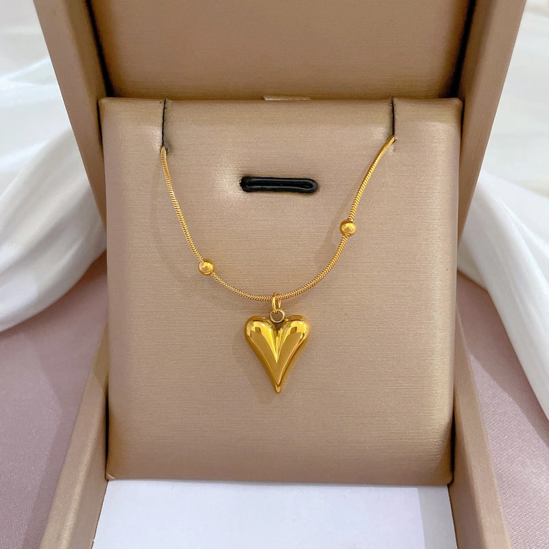 Wholesale Clavicle Titanium Steel Necklaces