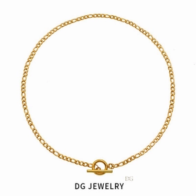 Wholesale Coarse Mineral Clavicle Neck Chain OT Buckle Design Cuban Chain Titanium Steel Necklaces