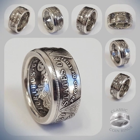 Wholesale Coin Thai Silver Plated Copper Rings