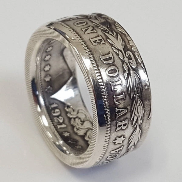 Wholesale Coin Thai Silver Plated Copper Rings
