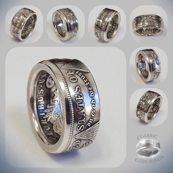 Wholesale Coin Thai Silver Plated Copper Rings