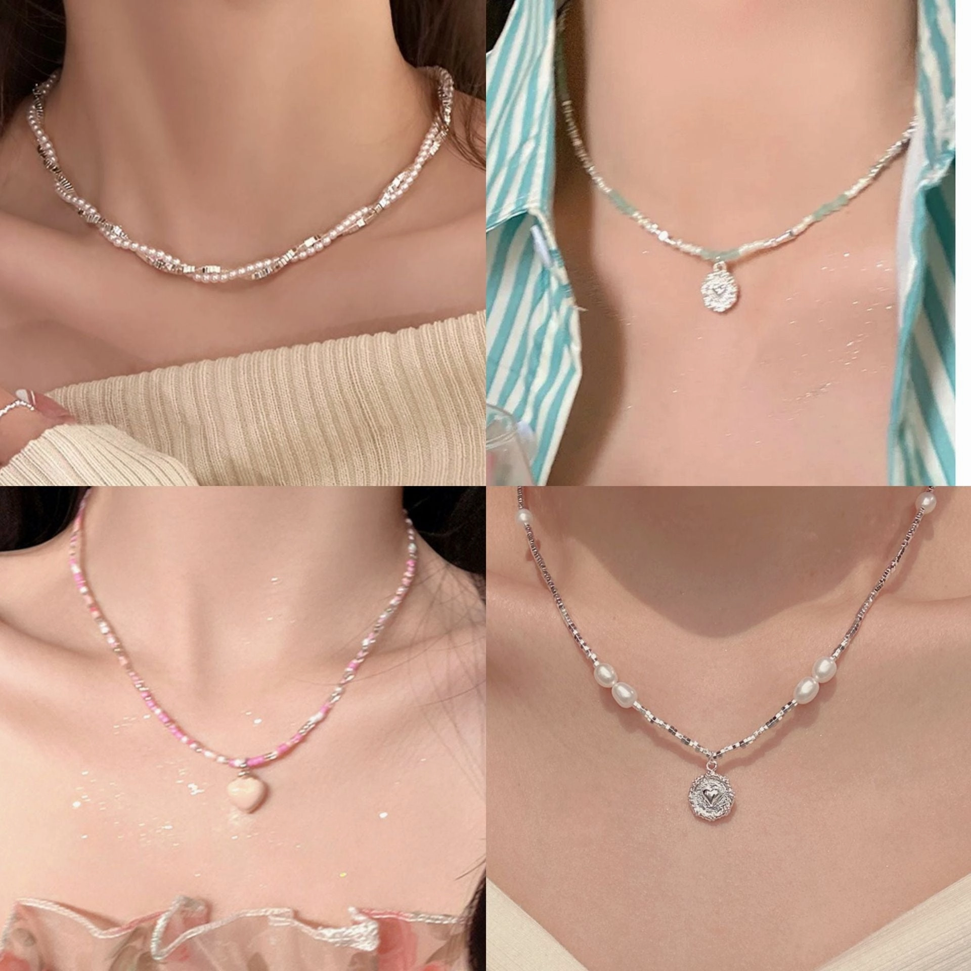 Wholesale Collarbone Beaded Necklaces