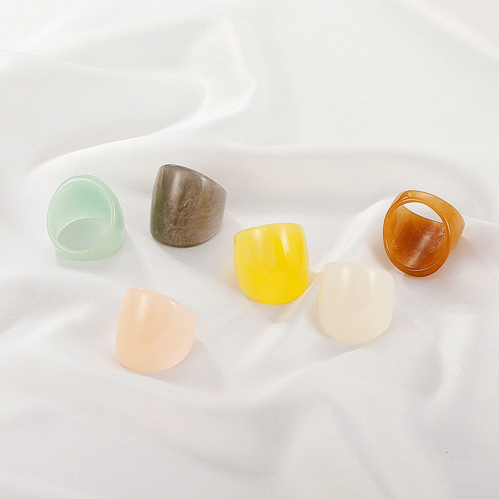 Wholesale Colored Curved Acrylic Rings