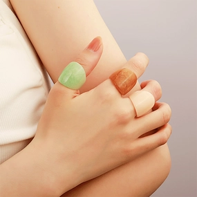 Wholesale Colored Curved Acrylic Rings
