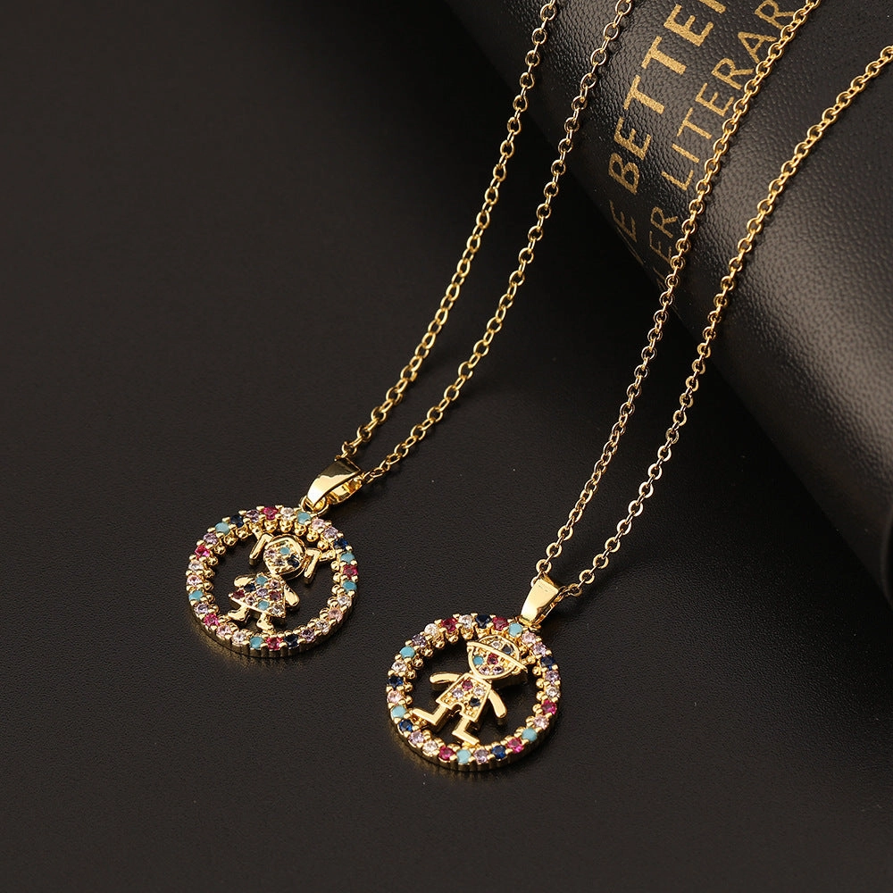 Wholesale Colorful Boys & Girls Pendants Necklaces