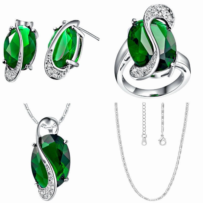 Wholesale Colorful Teal Set Metal Rings