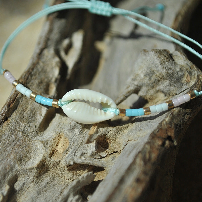 Wholesale Colorful Woven Hand Beaded Stacked Multilayer Bracelet