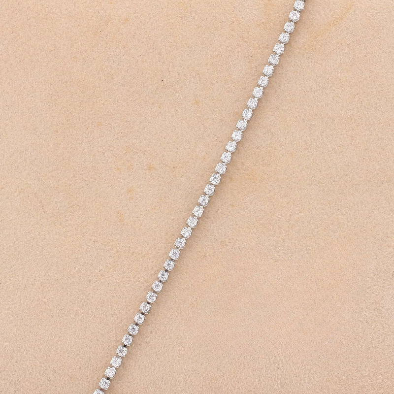 Wholesale Colorful Zircon Colorful Multicolor Zircon Claw Chain Necklaces
