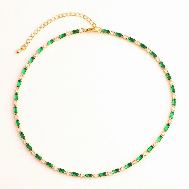 Wholesale Colorful Zircon Necklaces Necklaces