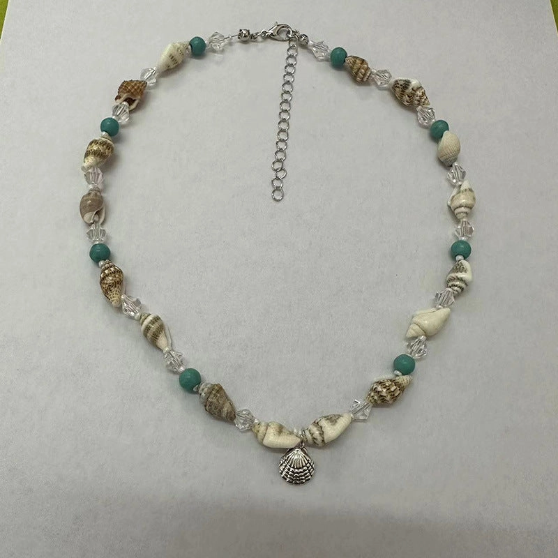 Wholesale Conch Shell Alloy Necklace