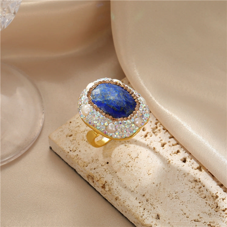 Wholesale Copper Antique Devil's Eye Turquoise Ring