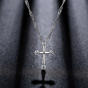 Wholesale Copper Cross Necklace