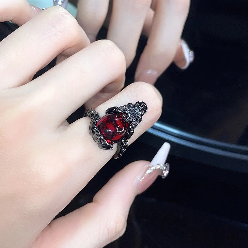 Wholesale Copper Dark Wind Butterfly Rings