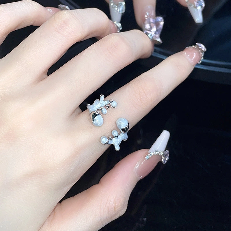 Wholesale Copper Dark Wind Butterfly Rings
