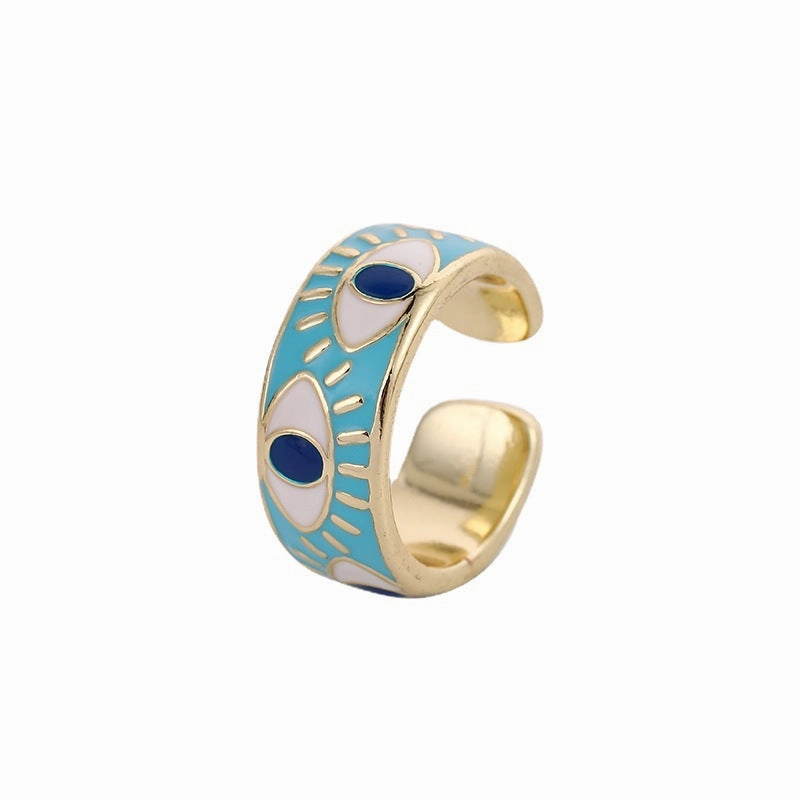 Wholesale Copper Devil Eye Ring