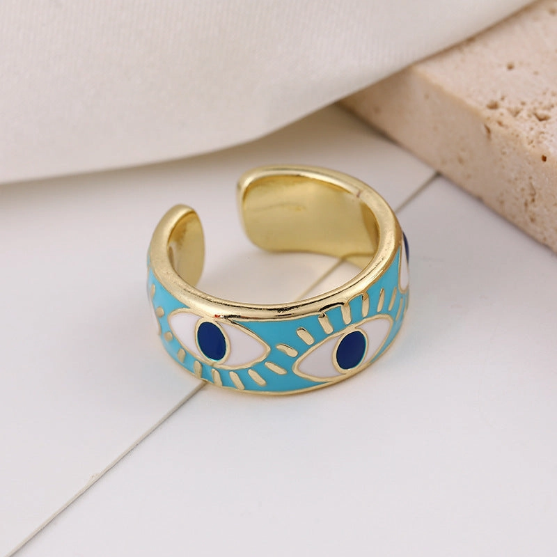 Wholesale Copper Devil Eye Ring