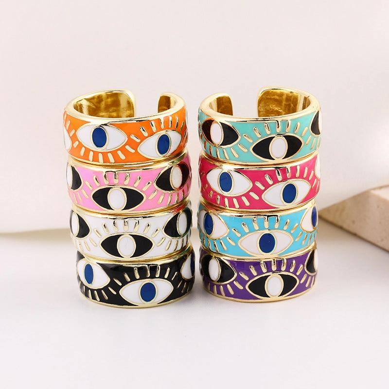 Wholesale Copper Devil Eye Ring