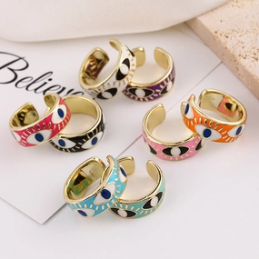 Wholesale Copper Devil Eye Ring