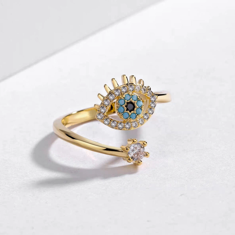 Wholesale Copper Devil Eye Ring