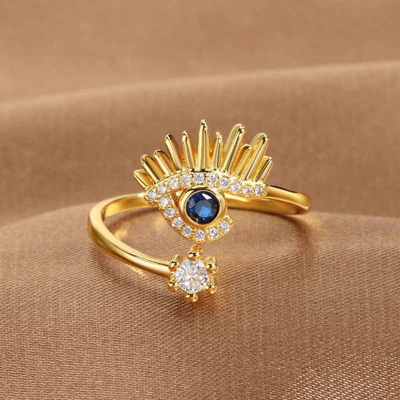 Wholesale Copper Devil Eye Ring