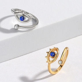 Wholesale Copper Devil Eye Ring