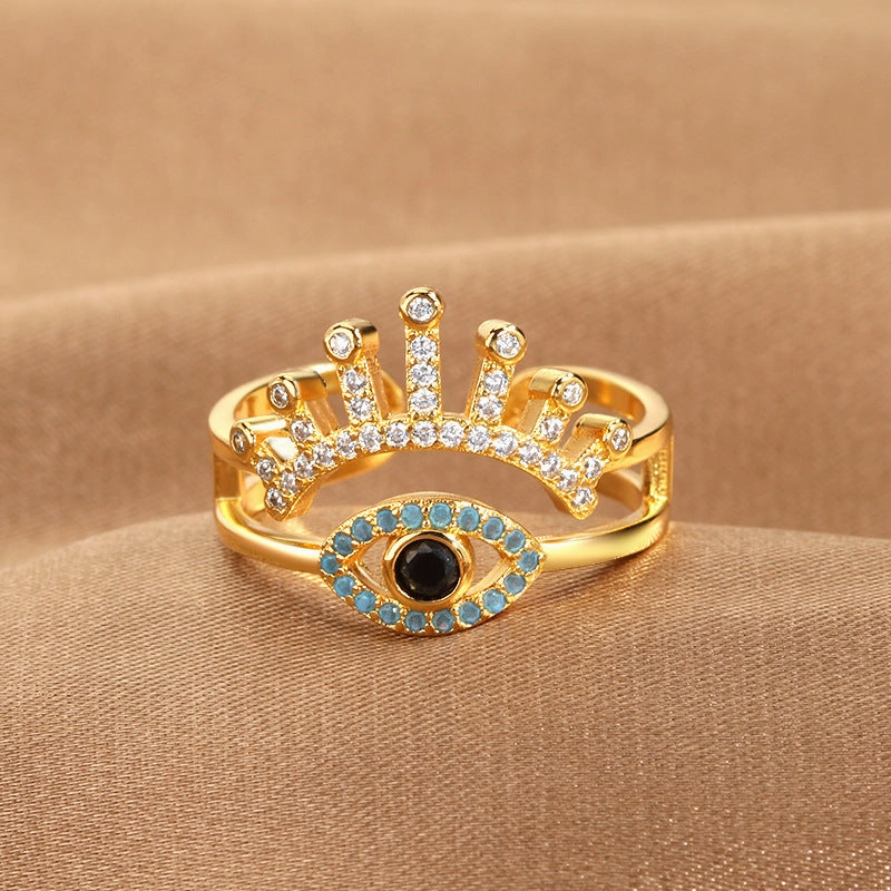 Wholesale Copper Devil Eye Ring