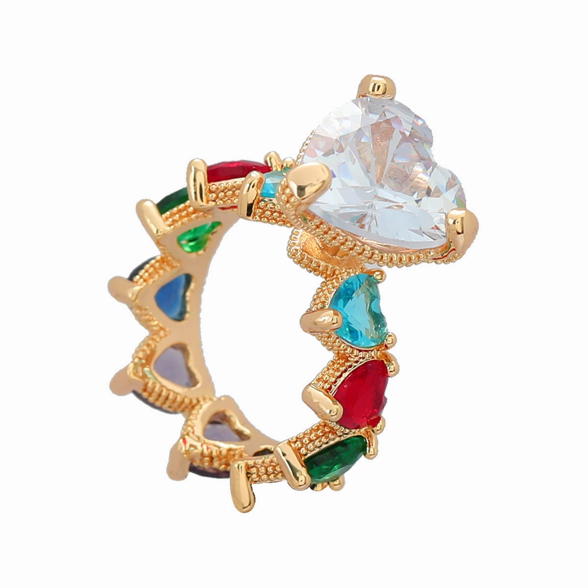 Wholesale Copper Diamond Ring