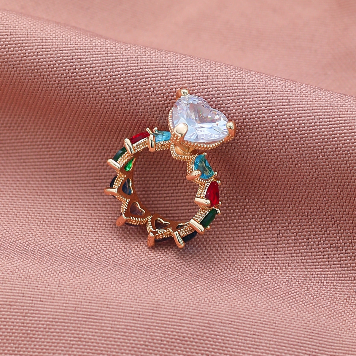 Wholesale Copper Diamond Ring