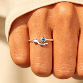 Wholesale Copper Evil Eye Adjustable Ring