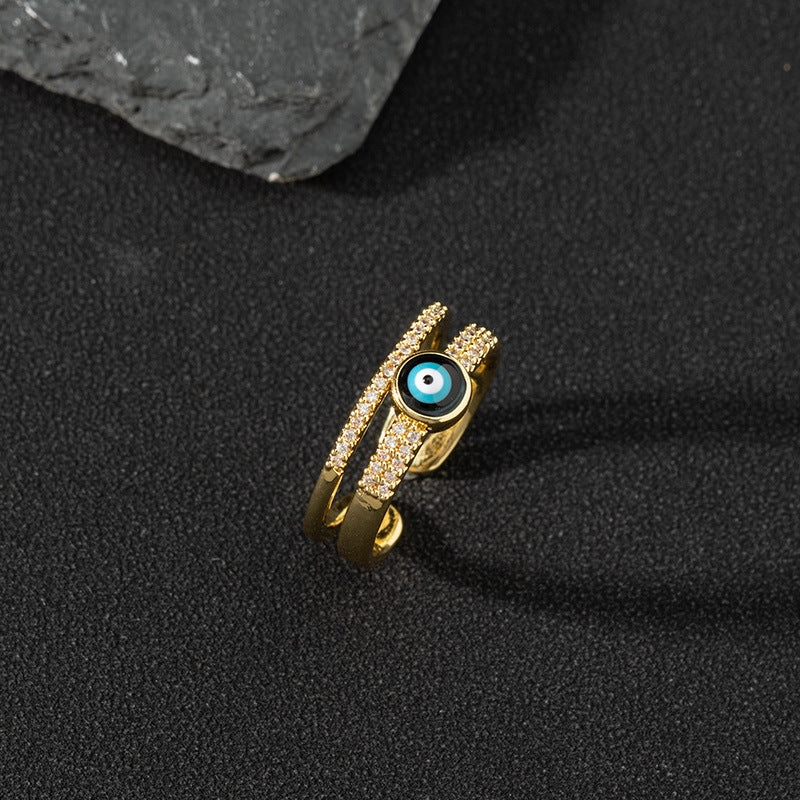 Wholesale Copper Evil Eye Ring