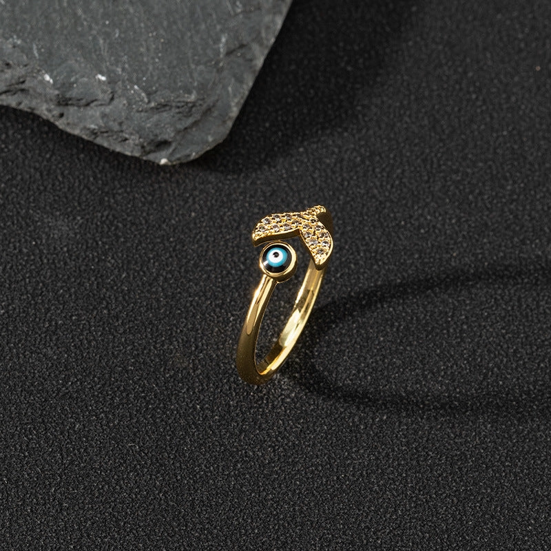 Wholesale Copper Evil Eye Ring