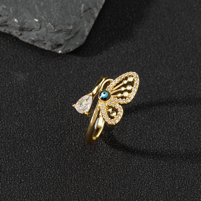 Wholesale Copper Evil Eye Ring