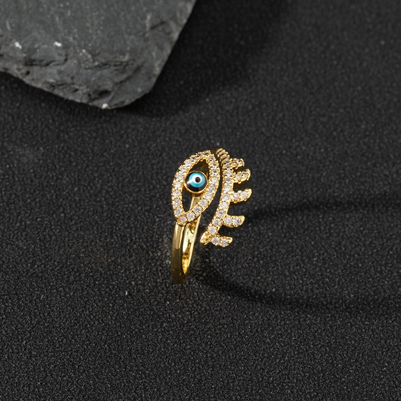 Wholesale Copper Evil Eye Ring