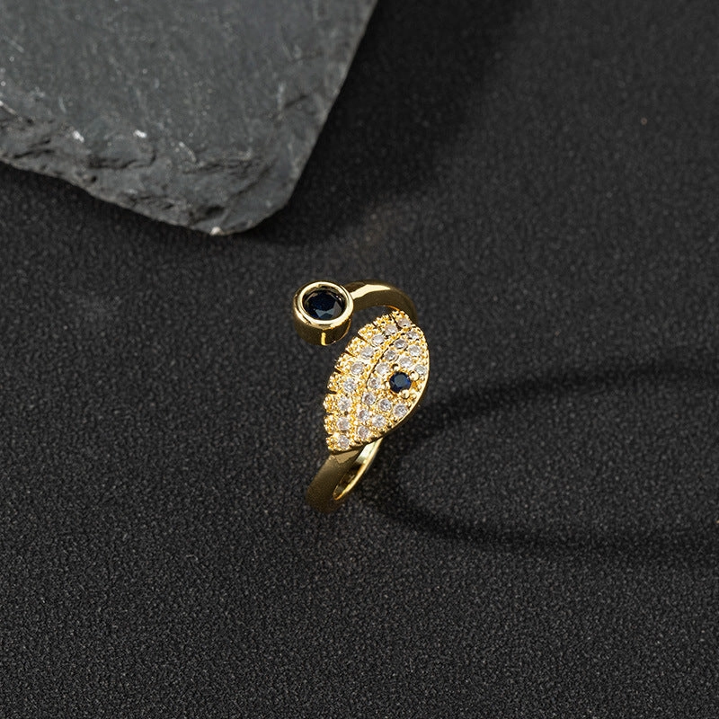 Wholesale Copper Evil Eye Ring