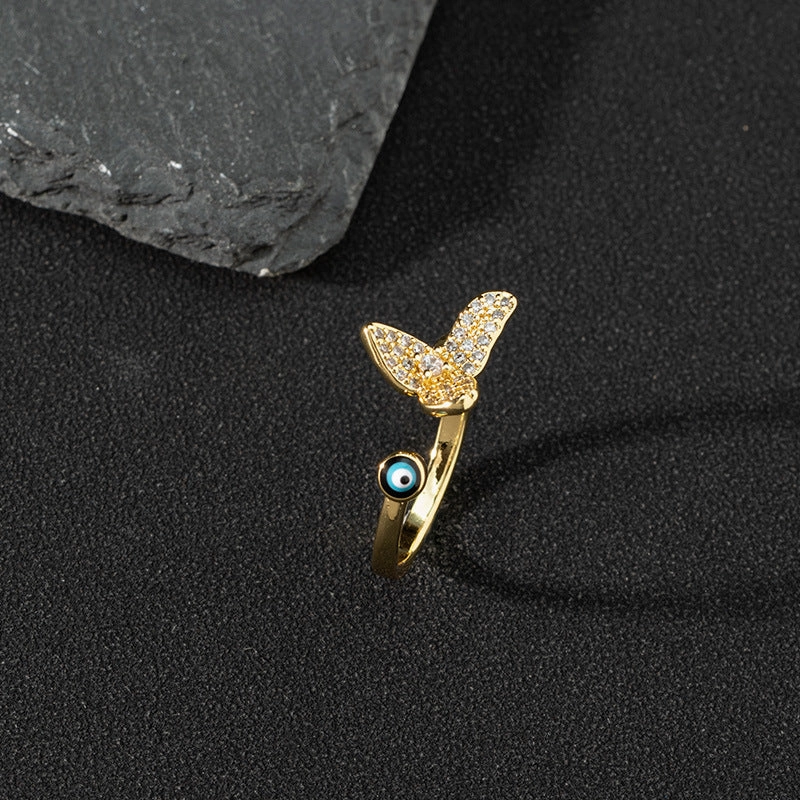 Wholesale Copper Evil Eye Ring