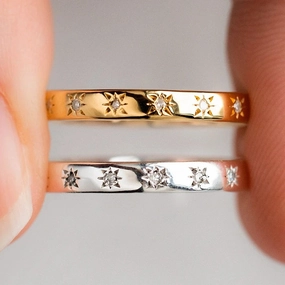 Wholesale Copper Hexagram Ring