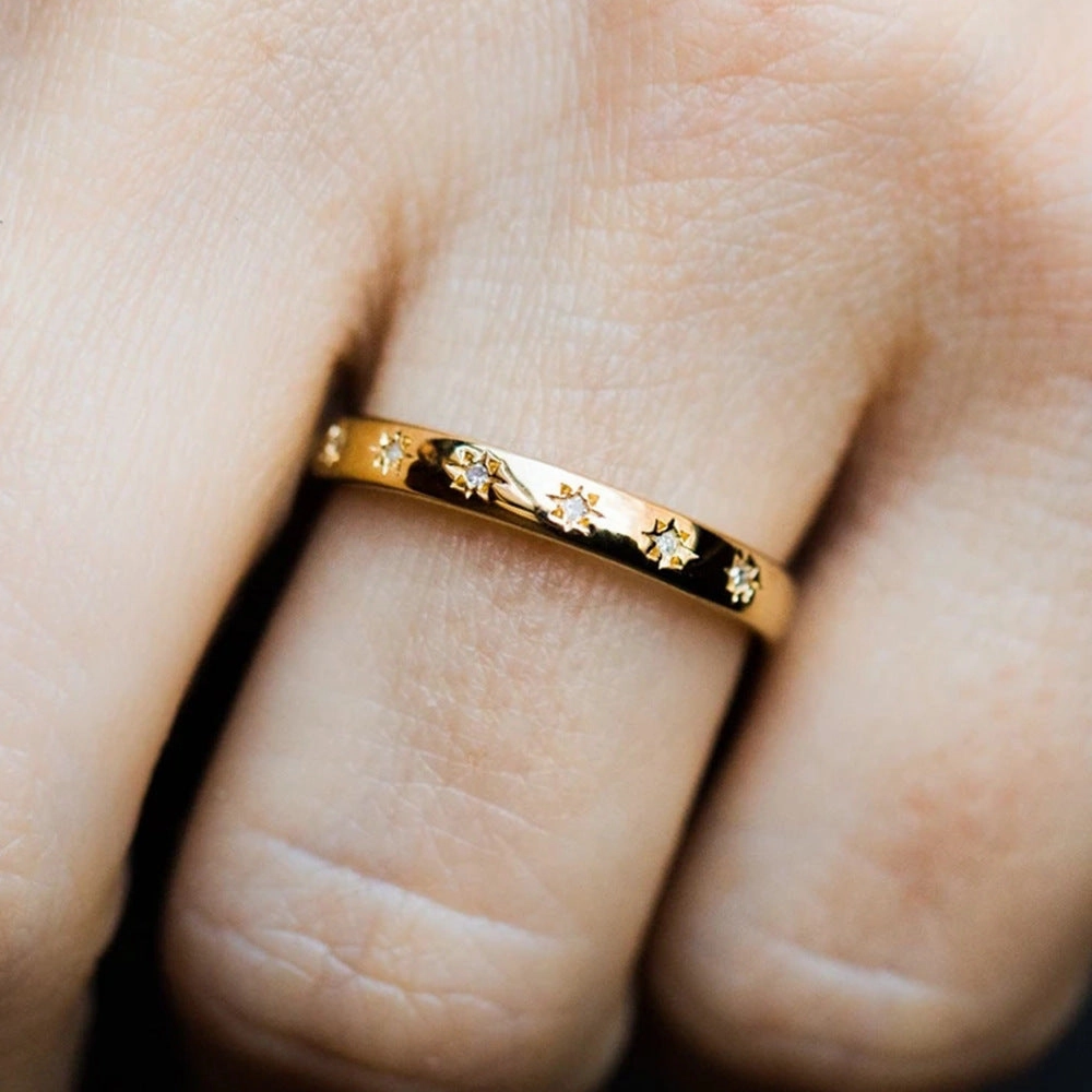 Wholesale Copper Hexagram Ring