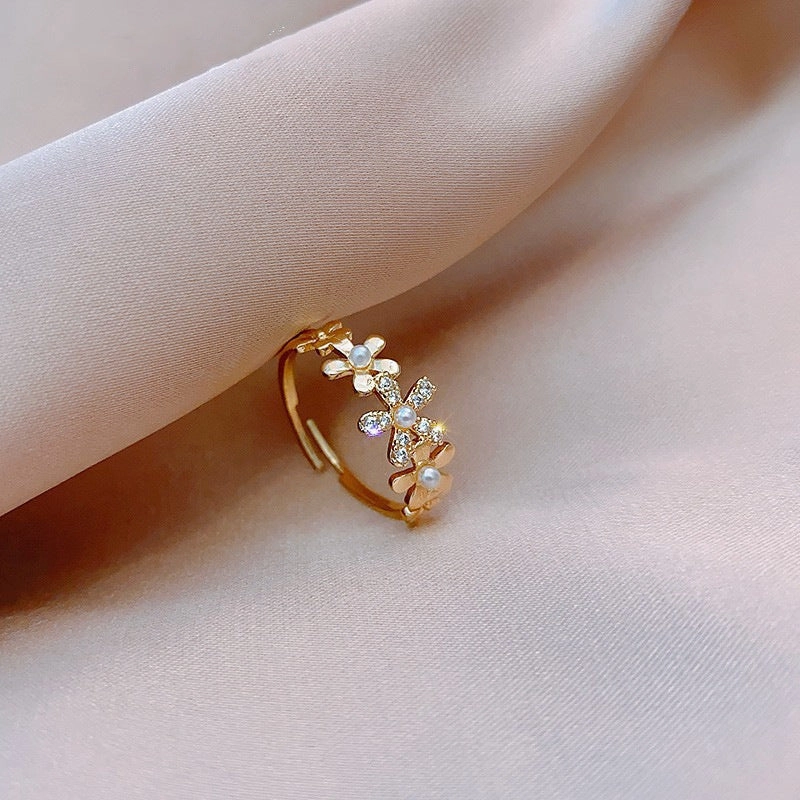 Wholesale Copper Korean Ins Wind Adjustable Rings