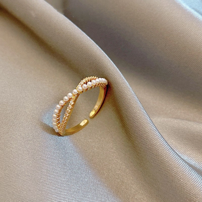 Wholesale Copper Korean Ins Wind Adjustable Rings