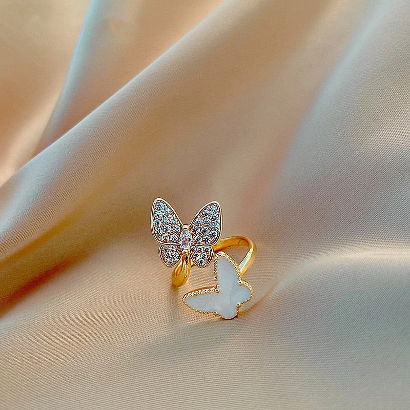 Wholesale Copper Korean Ins Wind Adjustable Rings