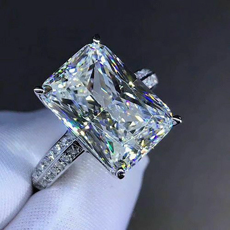 Wholesale Copper Large Zircon Ring