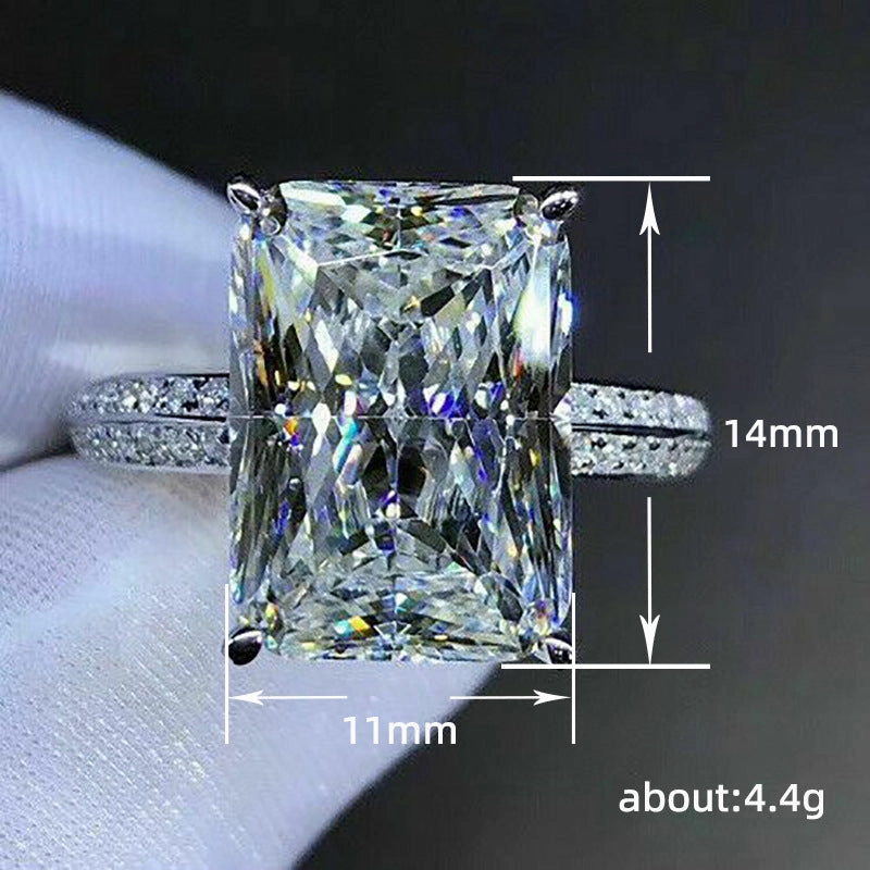 Wholesale Copper Large Zircon Ring