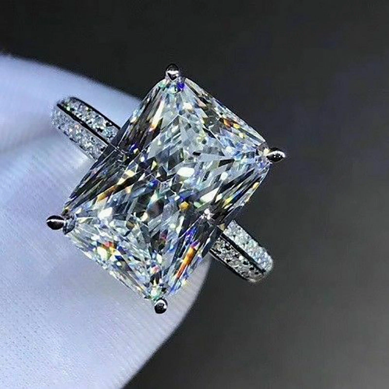 Wholesale Copper Large Zircon Ring