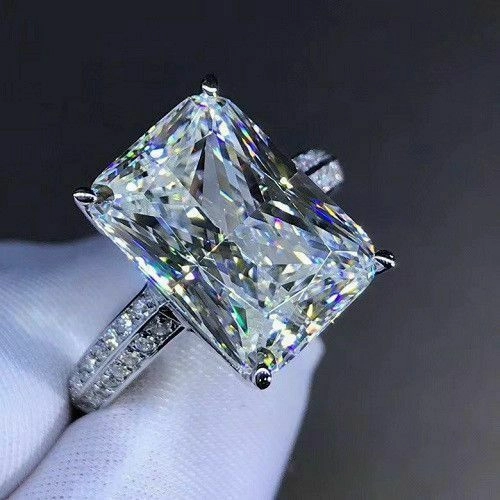 Wholesale Copper Large Zircon Ring