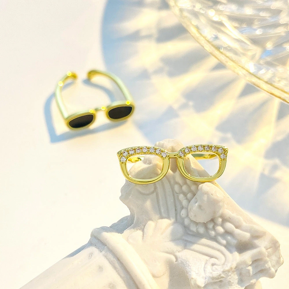 Wholesale Copper Mini Interdigital Glasses with Adjustable Rings