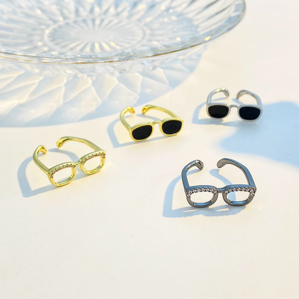 Wholesale Copper Mini Interdigital Glasses with Adjustable Rings