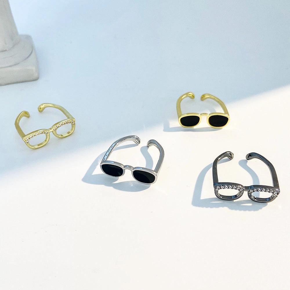Wholesale Copper Mini Interdigital Glasses with Adjustable Rings
