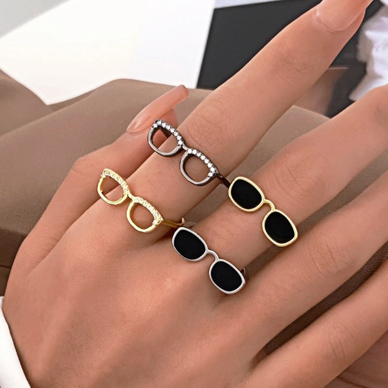 Wholesale Copper Mini Interdigital Glasses with Adjustable Rings